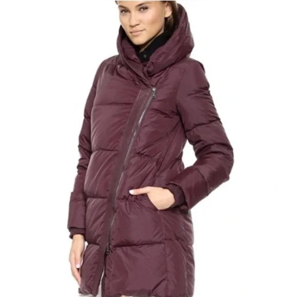 Vince shawl collar down puffer jacket/coat - Picture 1 of 10